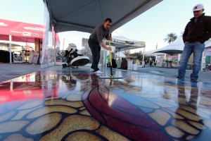 concrete floor polish and protectant