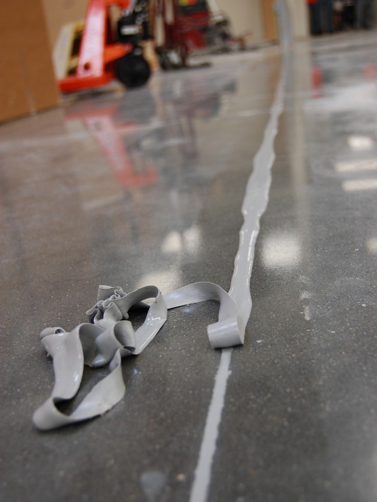 Industrial concrete joint filler Dynaflex JF85 is fastsetting and