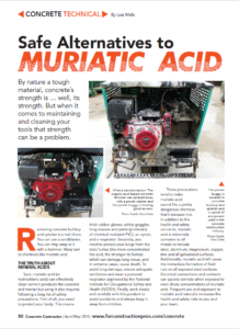 Safe Alternatives to Muriatic Acid pg 1