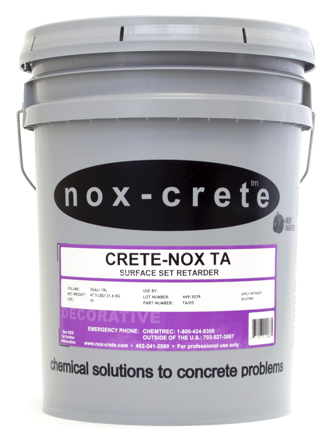 Concrete Surface Retarder for Exposing Aggregate CreteNox TA