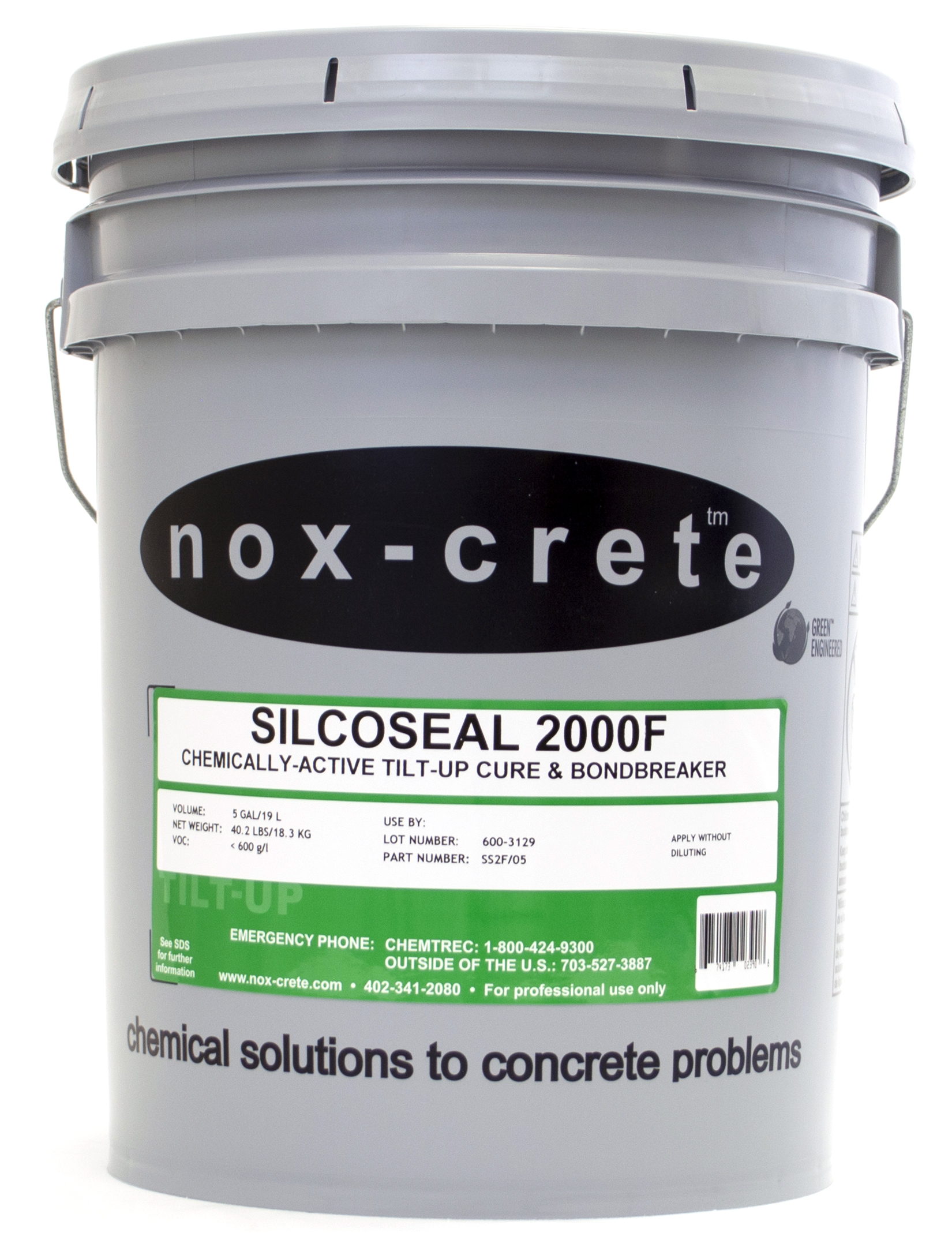 Water-based tilt-up cure and bondbreaker Silcoseal 2000F