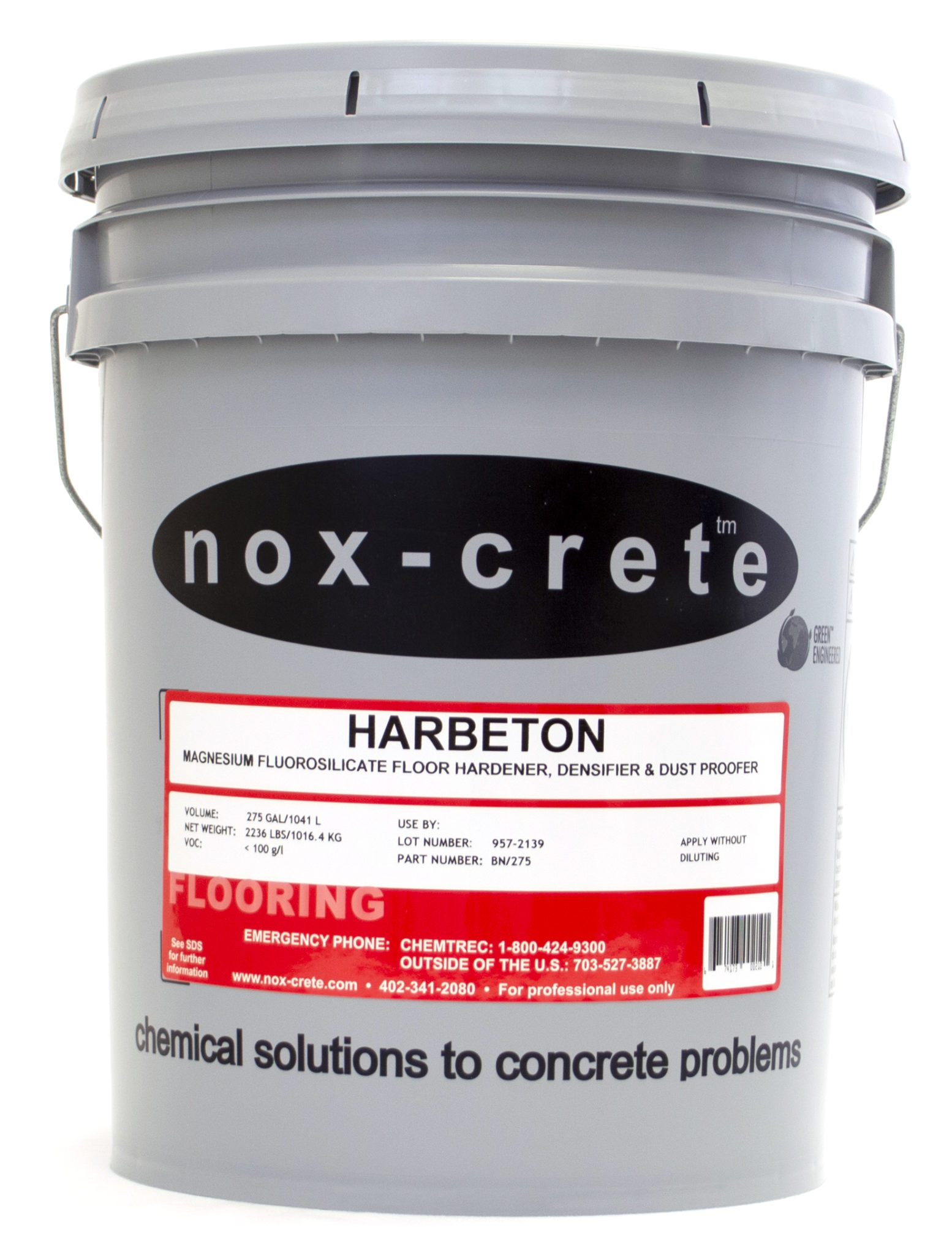 Concrete hardener and dustproofer Harbeton is fluorosilicatebased