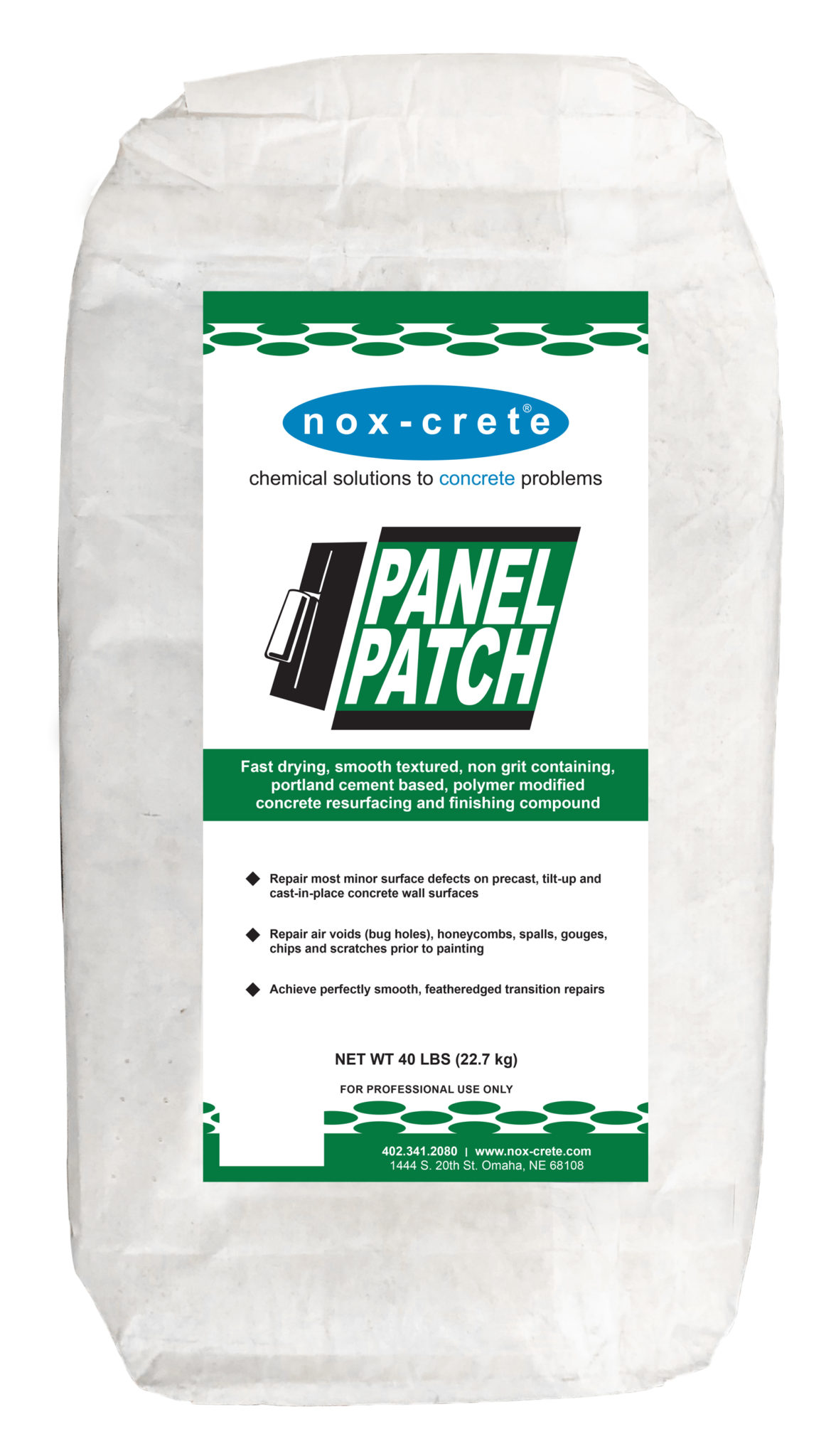 Resurfacing and finishing compound Panel Patch is fast drying and smooth