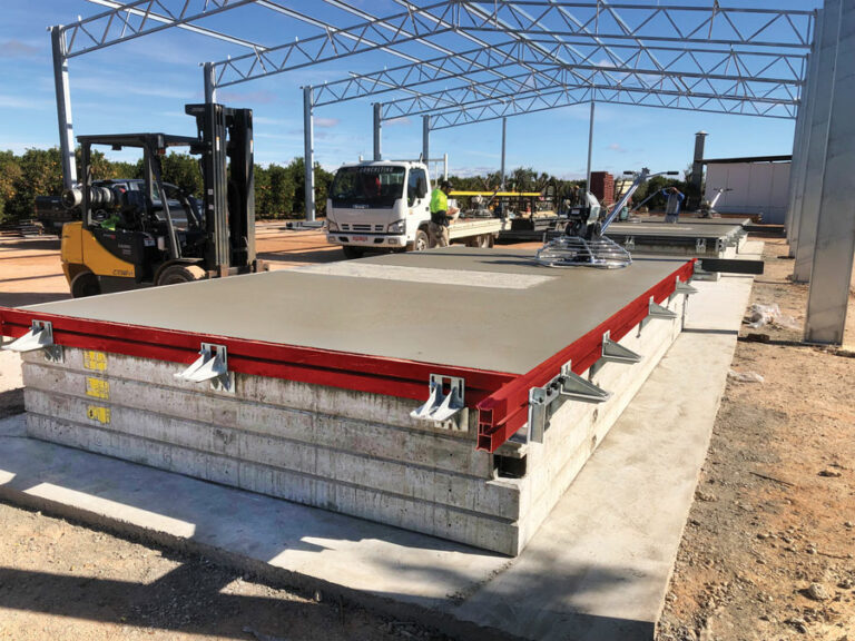 The Panelware Formwork System is a stackable Tilt-Up System